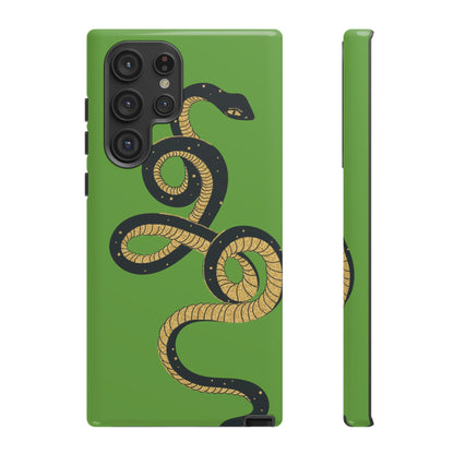 Mystic Serpent #1 · Tough Phone Cases (Light Green)