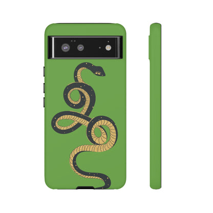 Mystic Serpent #1 · Tough Phone Cases (Light Green)