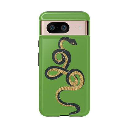 Mystic Serpent #1 · Tough Phone Cases (Light Green)