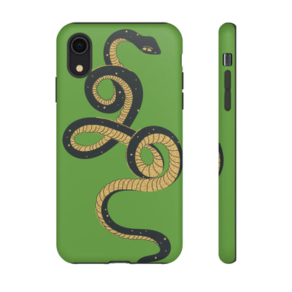 Mystic Serpent #1 · Tough Phone Cases (Light Green)