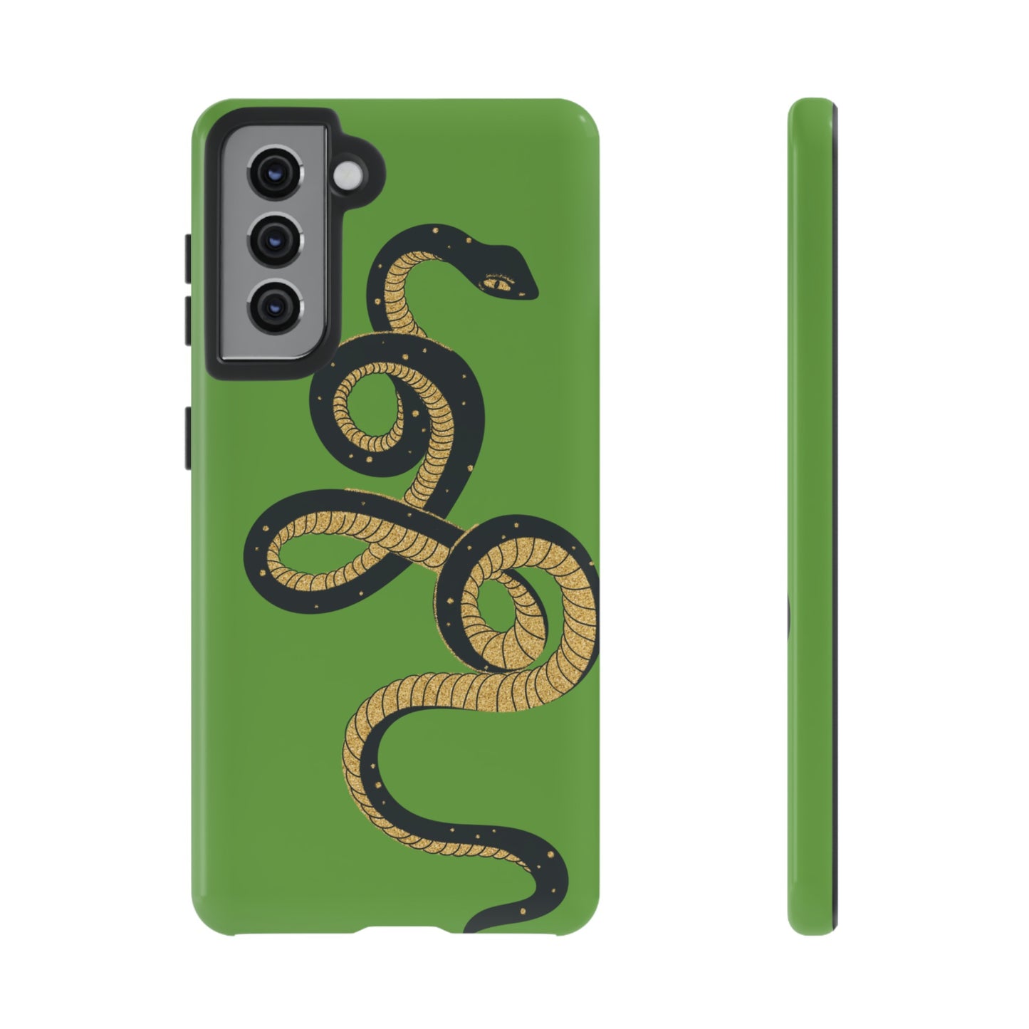 Mystic Serpent #1 · Tough Phone Cases (Light Green)