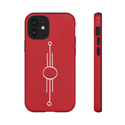 Alignment #1 · Tough Case (Dark Red)