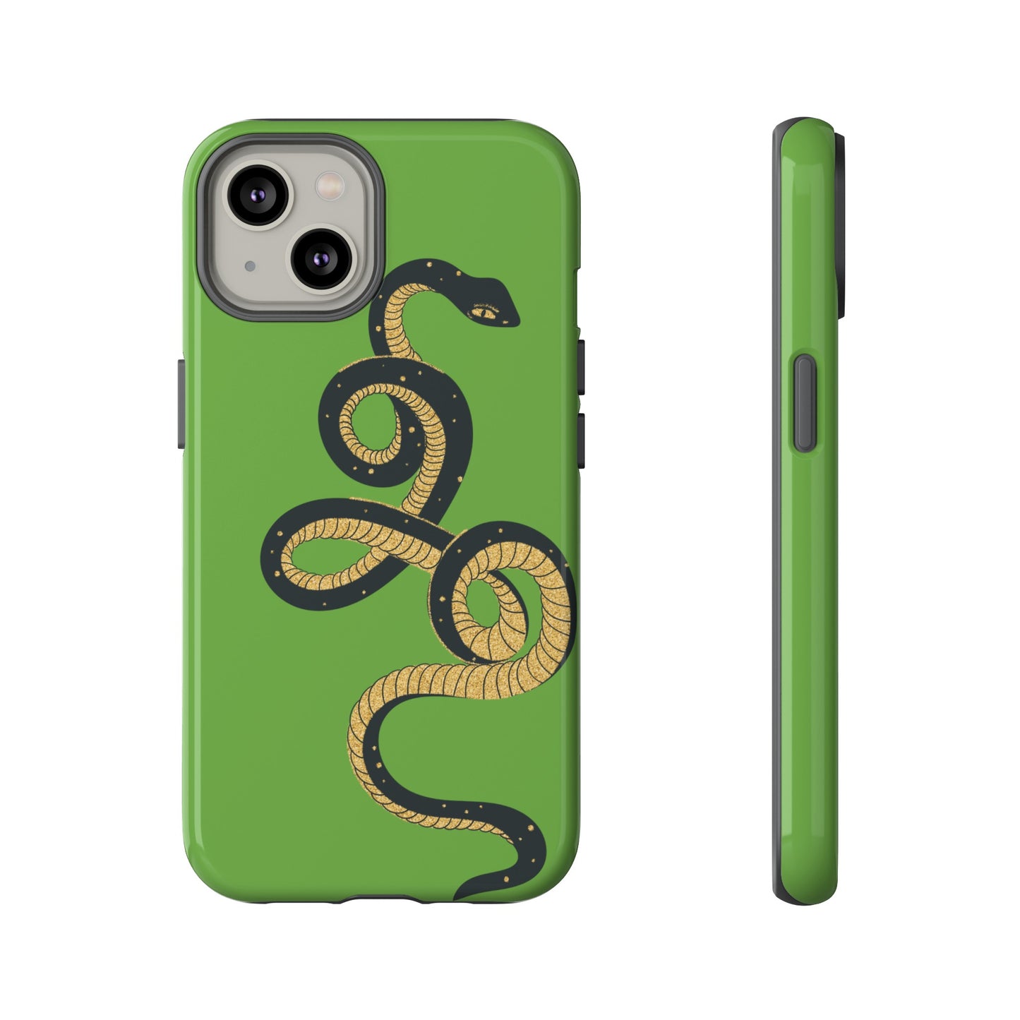 Mystic Serpent #1 · Tough Phone Cases (Light Green)