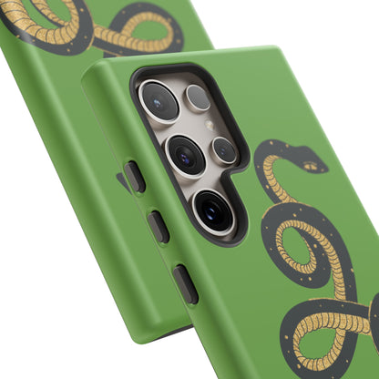 Mystic Serpent #1 · Tough Phone Cases (Light Green)