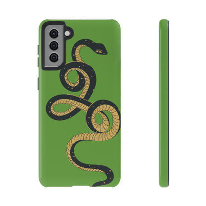 Mystic Serpent #1 · Tough Phone Cases (Light Green)