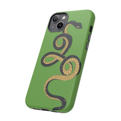 Mystic Serpent #1 · Tough Phone Cases (Light Green)