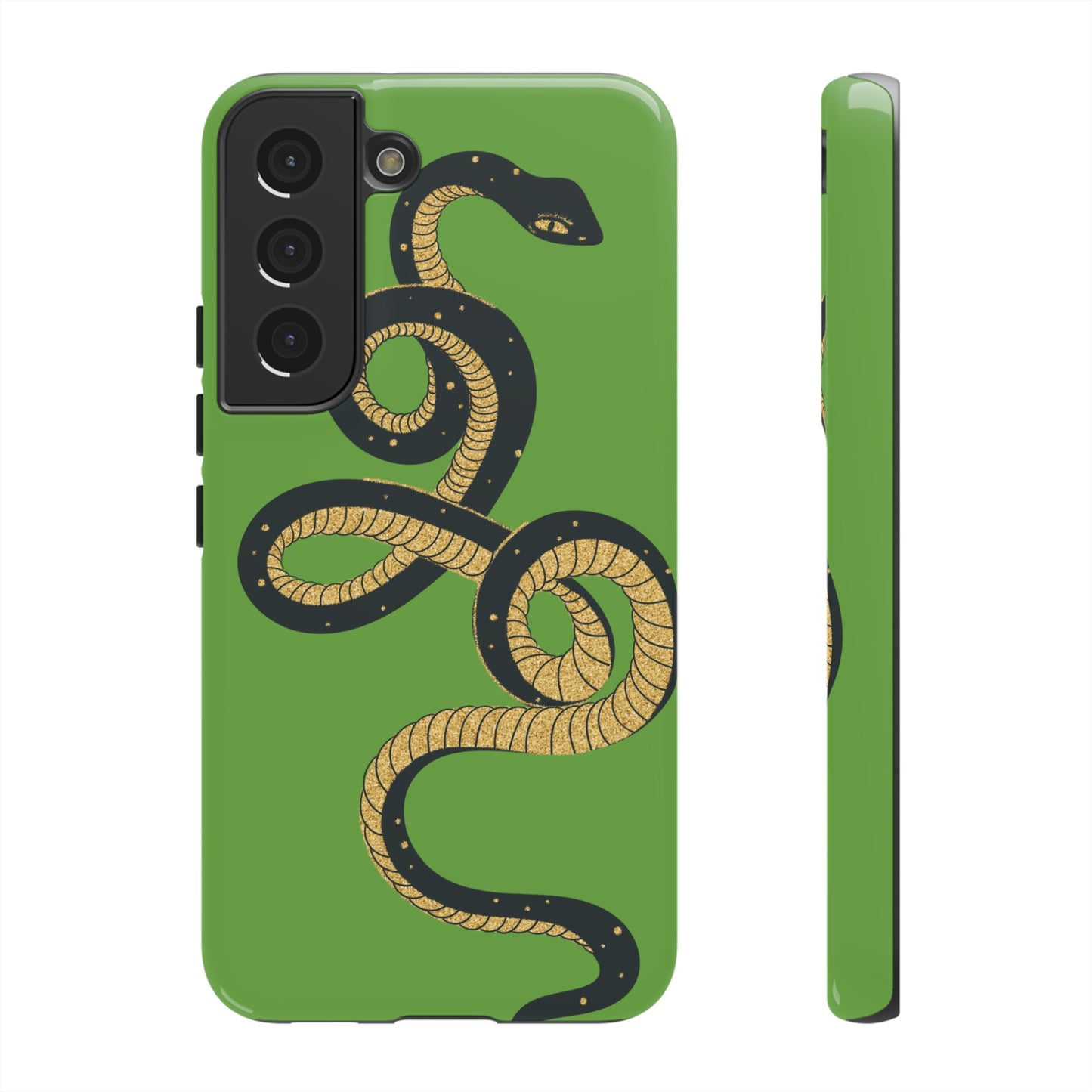 Mystic Serpent #1 · Tough Phone Cases (Light Green)