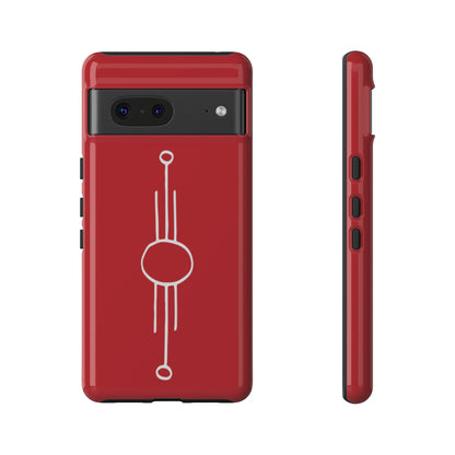 Alignment #1 · Tough Case (Dark Red)