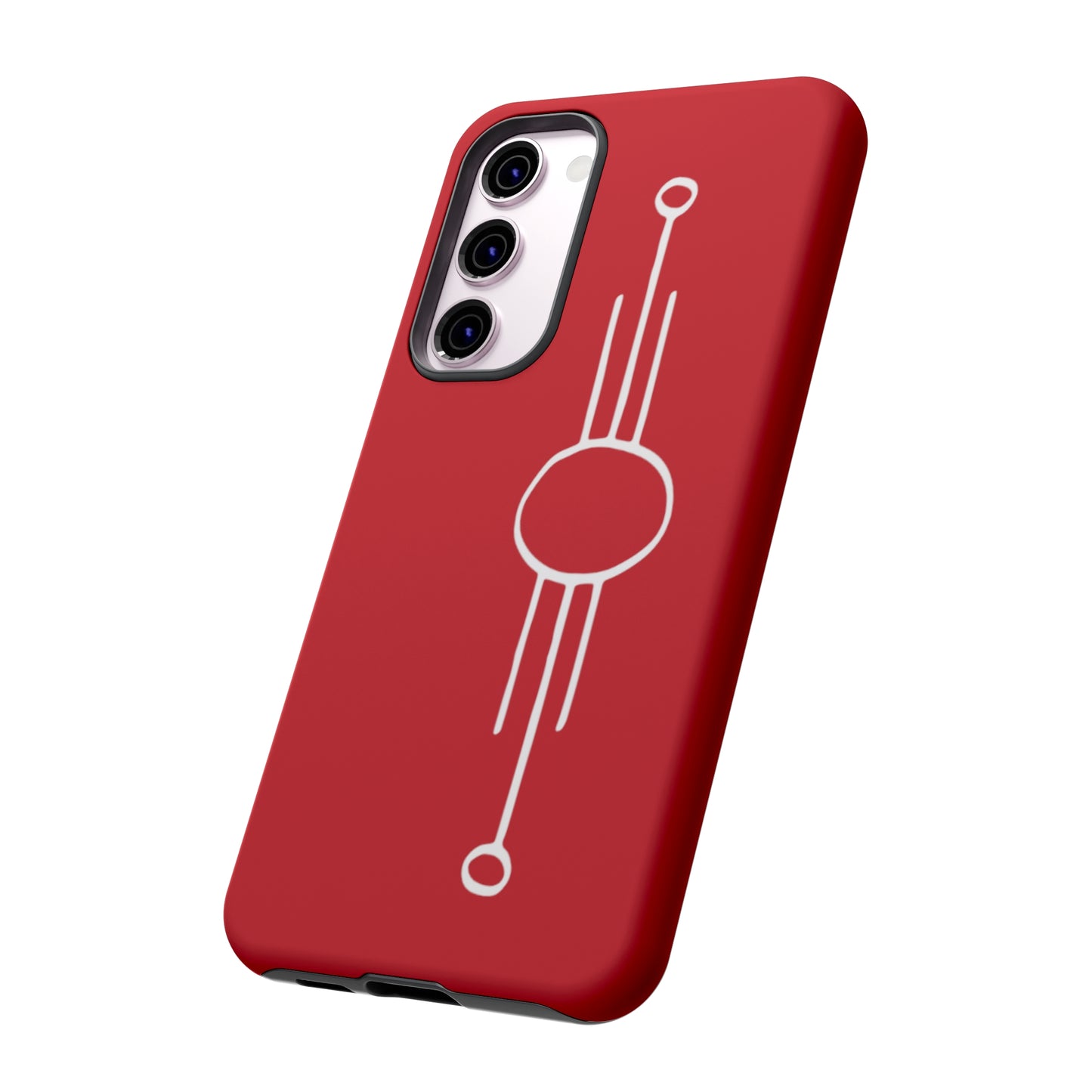 Alignment #1 · Tough Case (Dark Red)