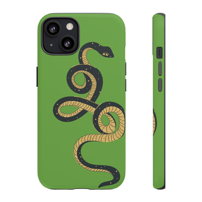 Mystic Serpent #1 · Tough Phone Cases (Light Green)