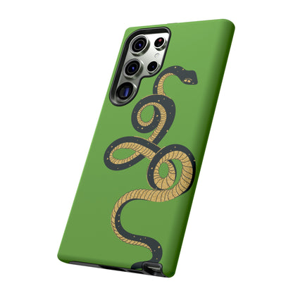 Mystic Serpent #1 · Tough Phone Cases (Light Green)