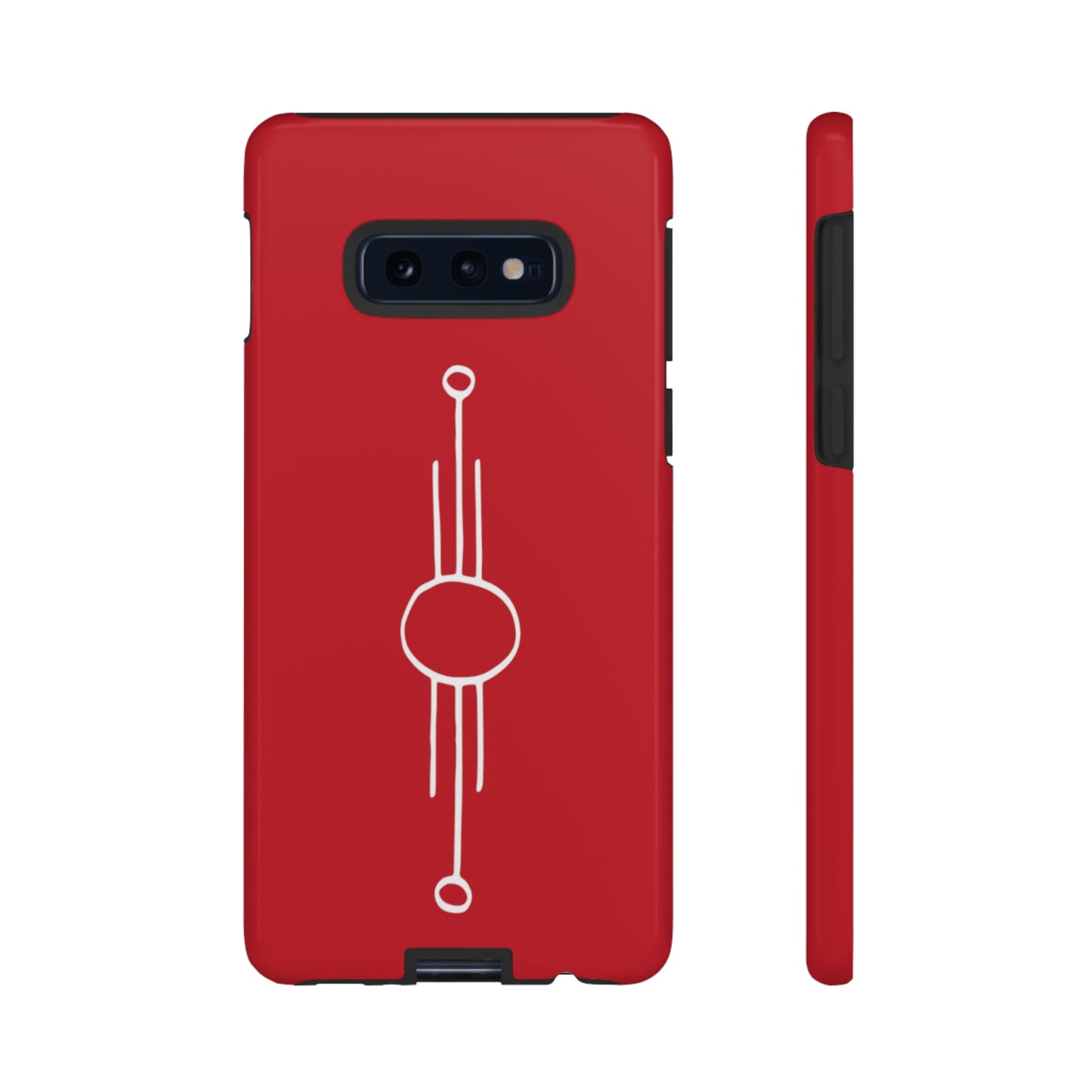 Alignment #1 · Tough Case (Dark Red)