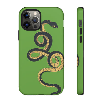 Mystic Serpent #1 · Tough Phone Cases (Light Green)