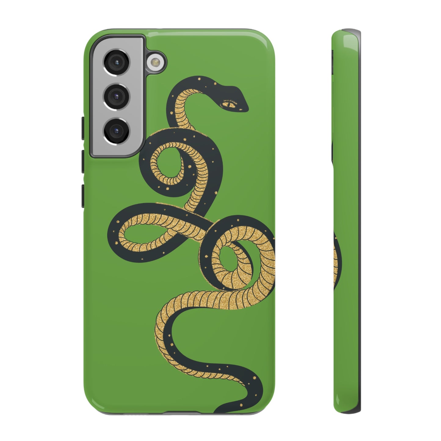 Mystic Serpent #1 · Tough Phone Cases (Light Green)