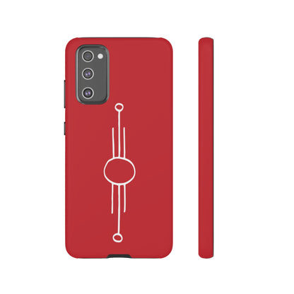 Alignment #1 · Tough Case (Dark Red)