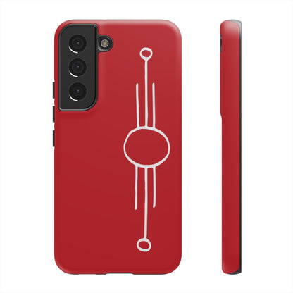 Alignment #1 · Tough Case (Dark Red)