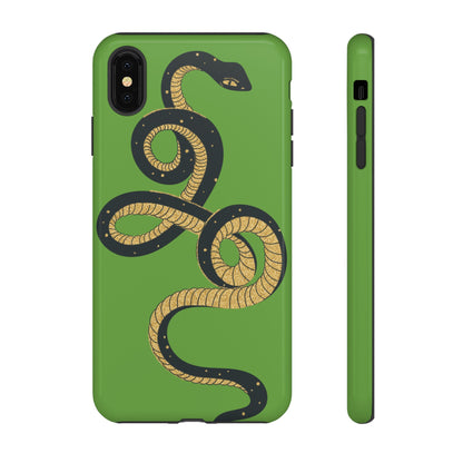 Mystic Serpent #1 · Tough Phone Cases (Light Green)