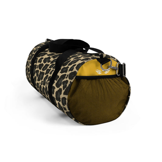 Classic Leopard · Duffel Bag (Yellow)