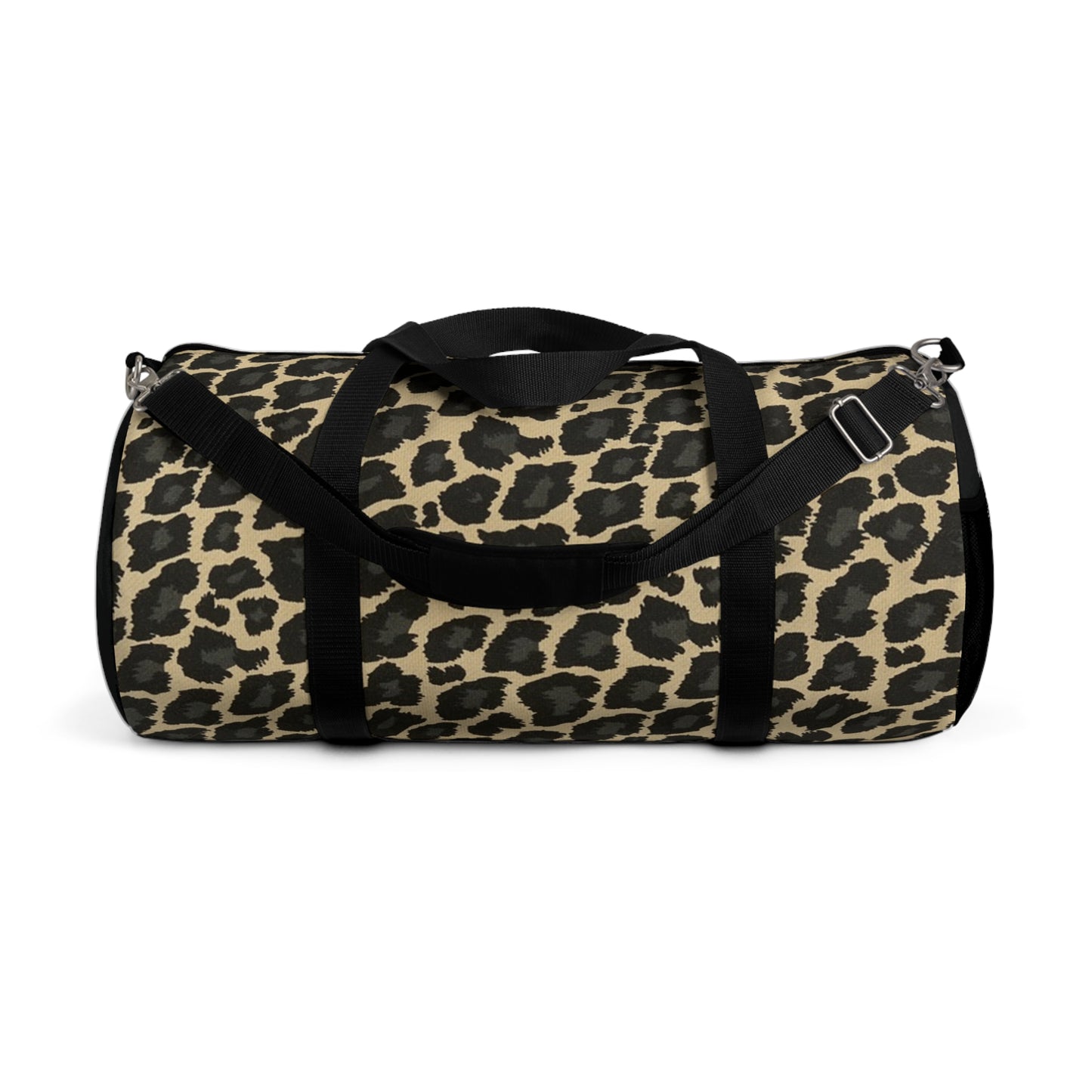 Classic Leopard · Duffel Bag (Black)