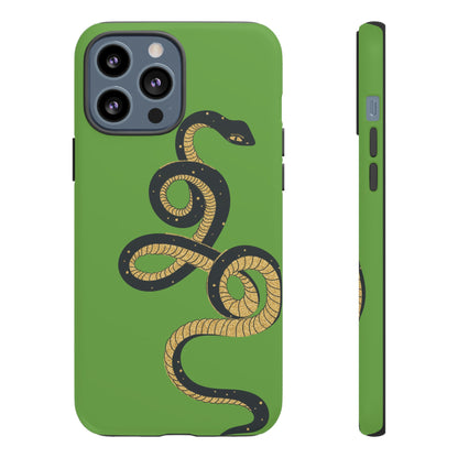 Mystic Serpent #1 · Tough Phone Cases (Light Green)