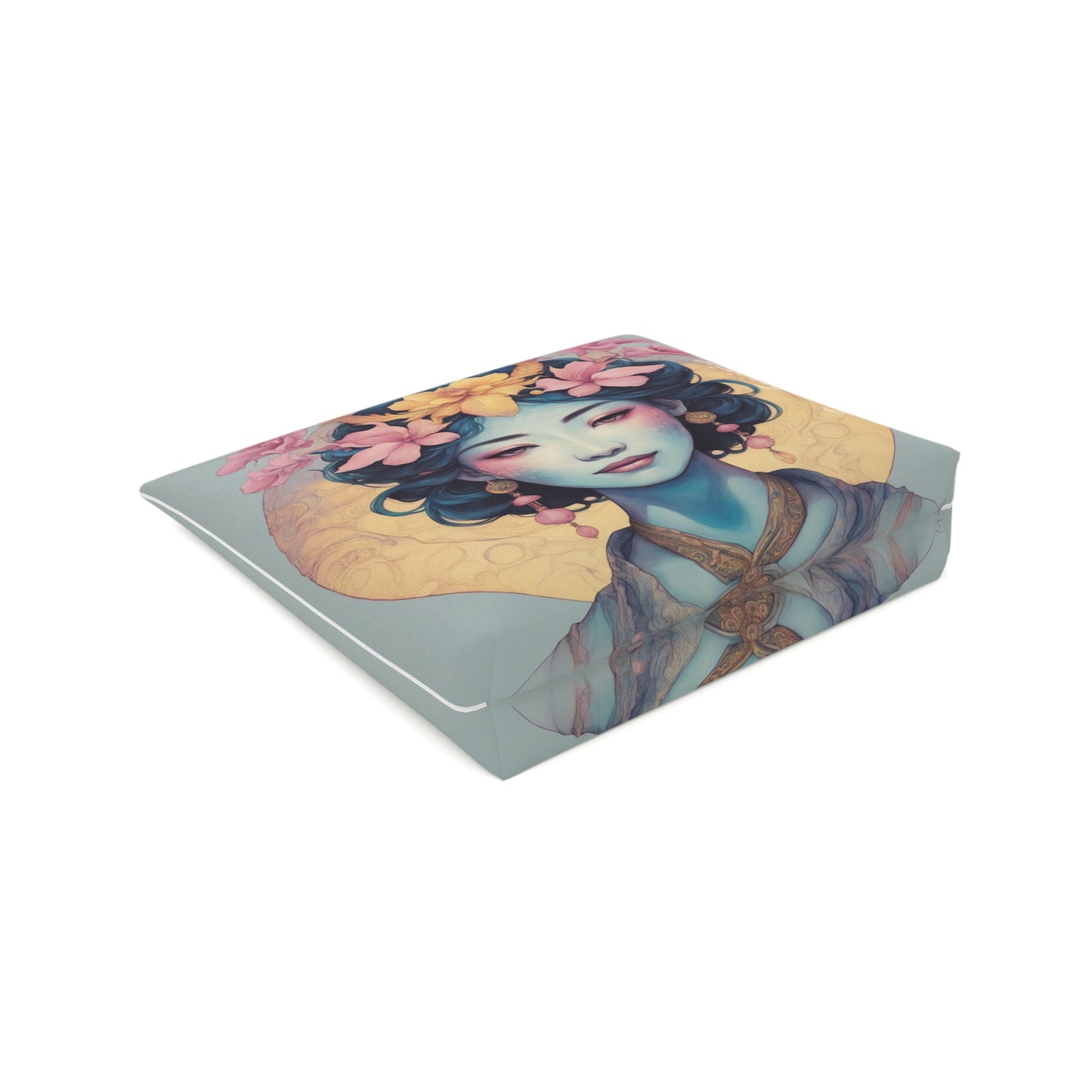 Wild Orchid Goddess - Cotton Cosmetic Bag