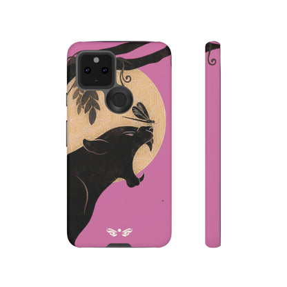 Full Moon Panther · Tough Case (Light Pink)