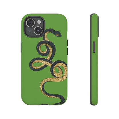 Mystic Serpent #1 · Tough Phone Cases (Light Green)