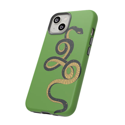 Mystic Serpent #1 · Tough Phone Cases (Light Green)