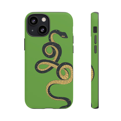 Mystic Serpent #1 · Tough Phone Cases (Light Green)