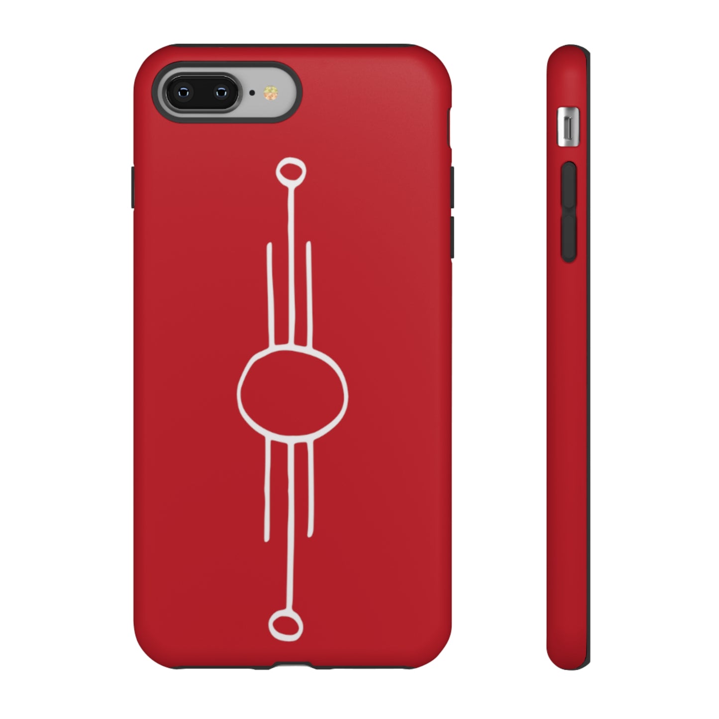 Alignment #1 · Tough Case (Dark Red)