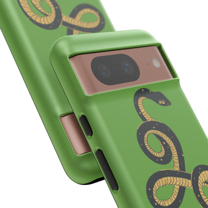 Mystic Serpent #1 · Tough Phone Cases (Light Green)