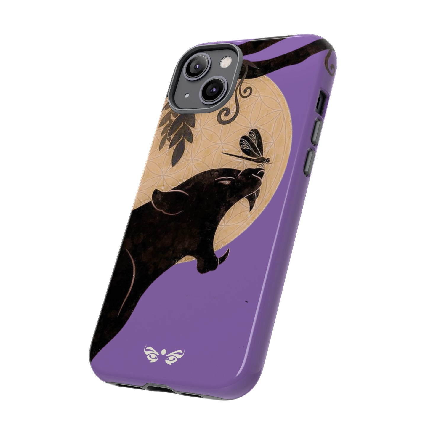 Full Moon Panther · Tough Case (Light Purple)