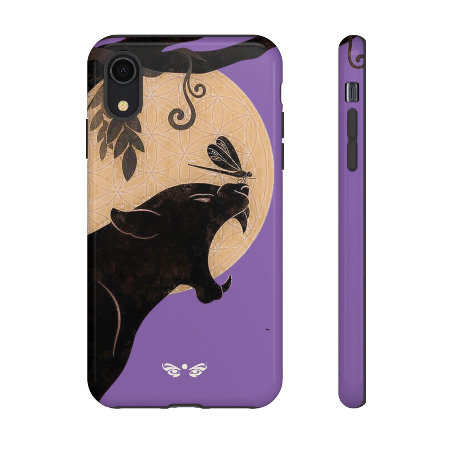 Full Moon Panther · Tough Case (Light Purple)