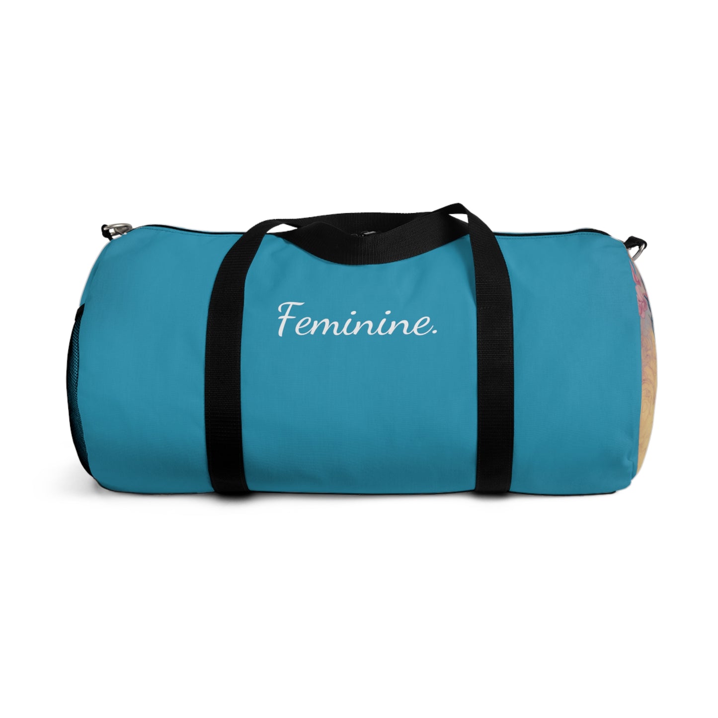 Wild Orchid Goddess · Duffel Bag (Turquoise)