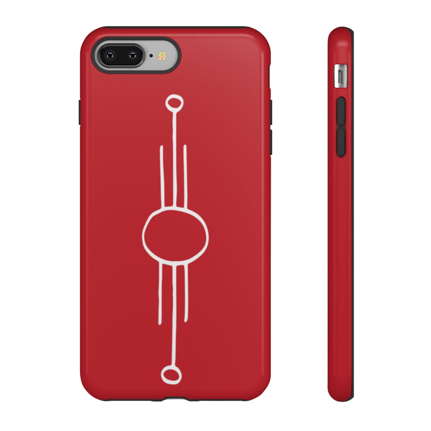 Alignment #1 · Tough Case (Dark Red)