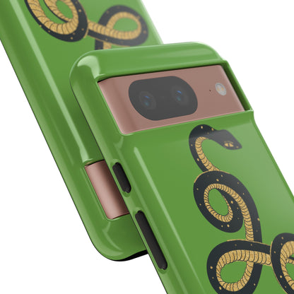 Mystic Serpent #1 · Tough Phone Cases (Light Green)