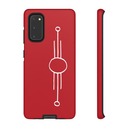 Alignment #1 · Tough Case (Dark Red)