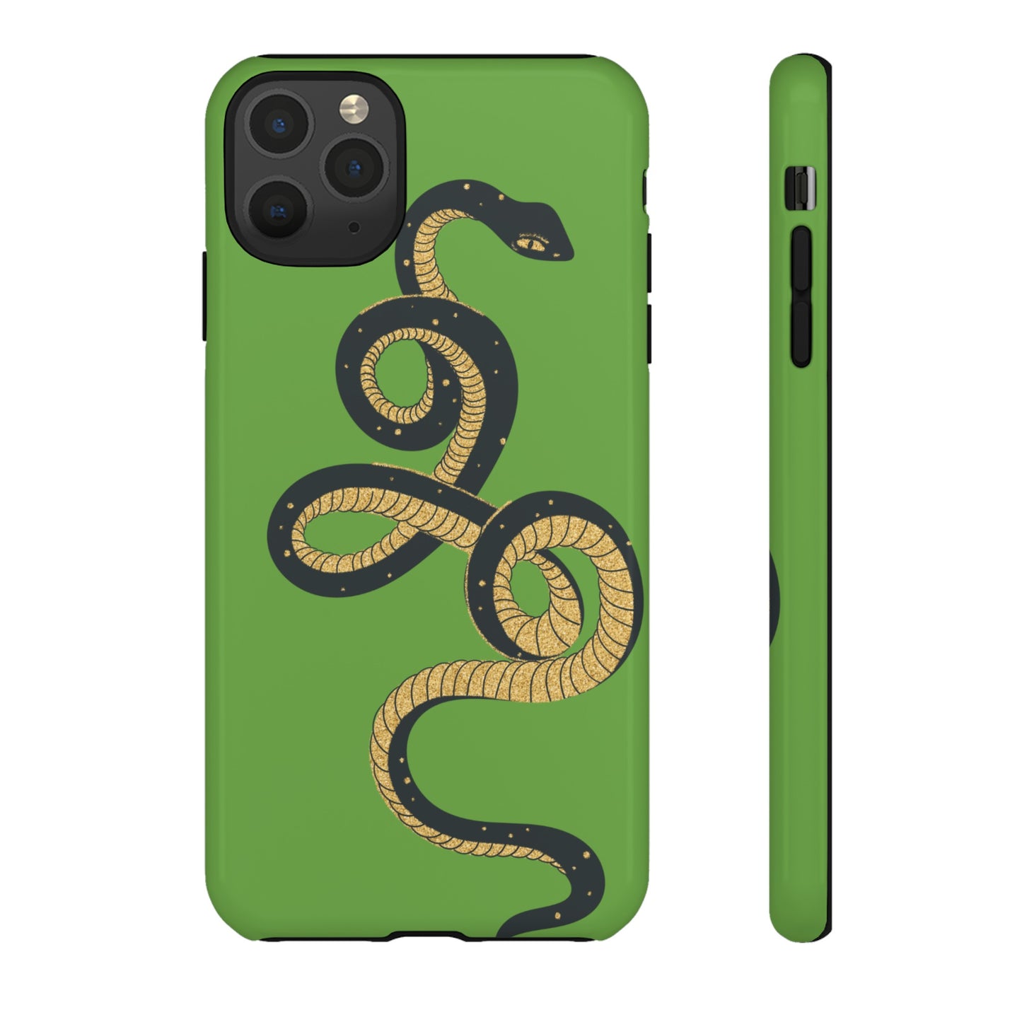 Mystic Serpent #1 · Tough Phone Cases (Light Green)