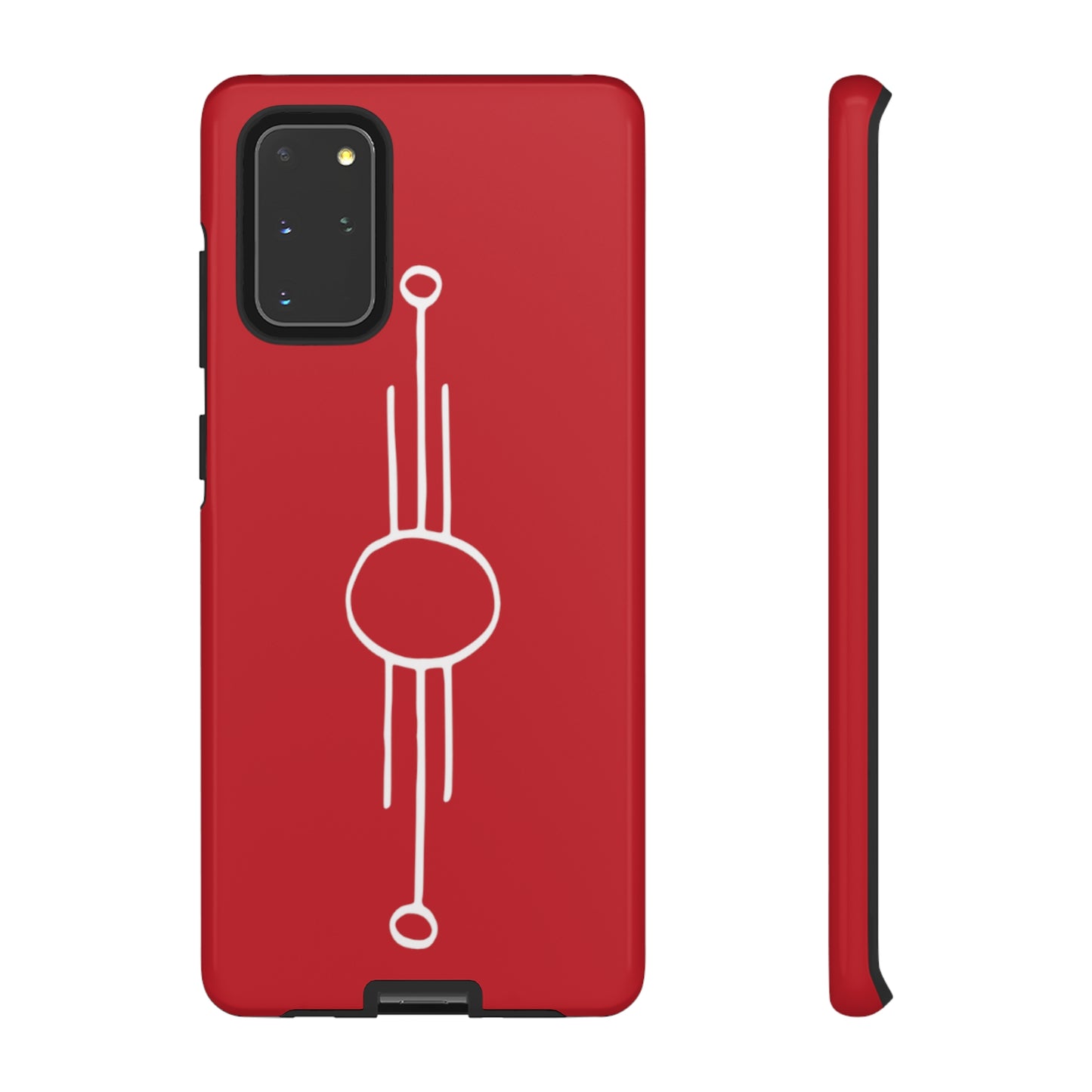 Alignment #1 · Tough Case (Dark Red)