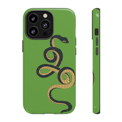 Mystic Serpent #1 · Tough Phone Cases (Light Green)