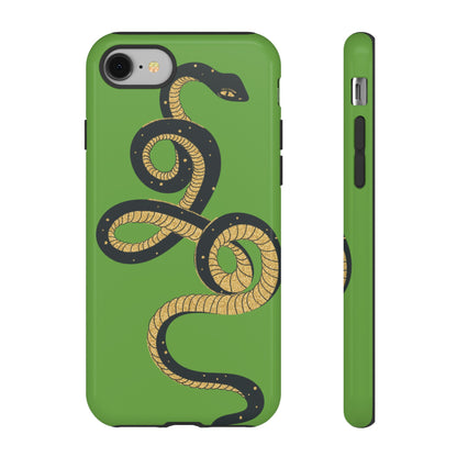 Mystic Serpent #1 · Tough Phone Cases (Light Green)