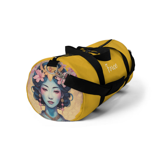 Wild Orchid Goddess · Duffel Bag (Yellow)