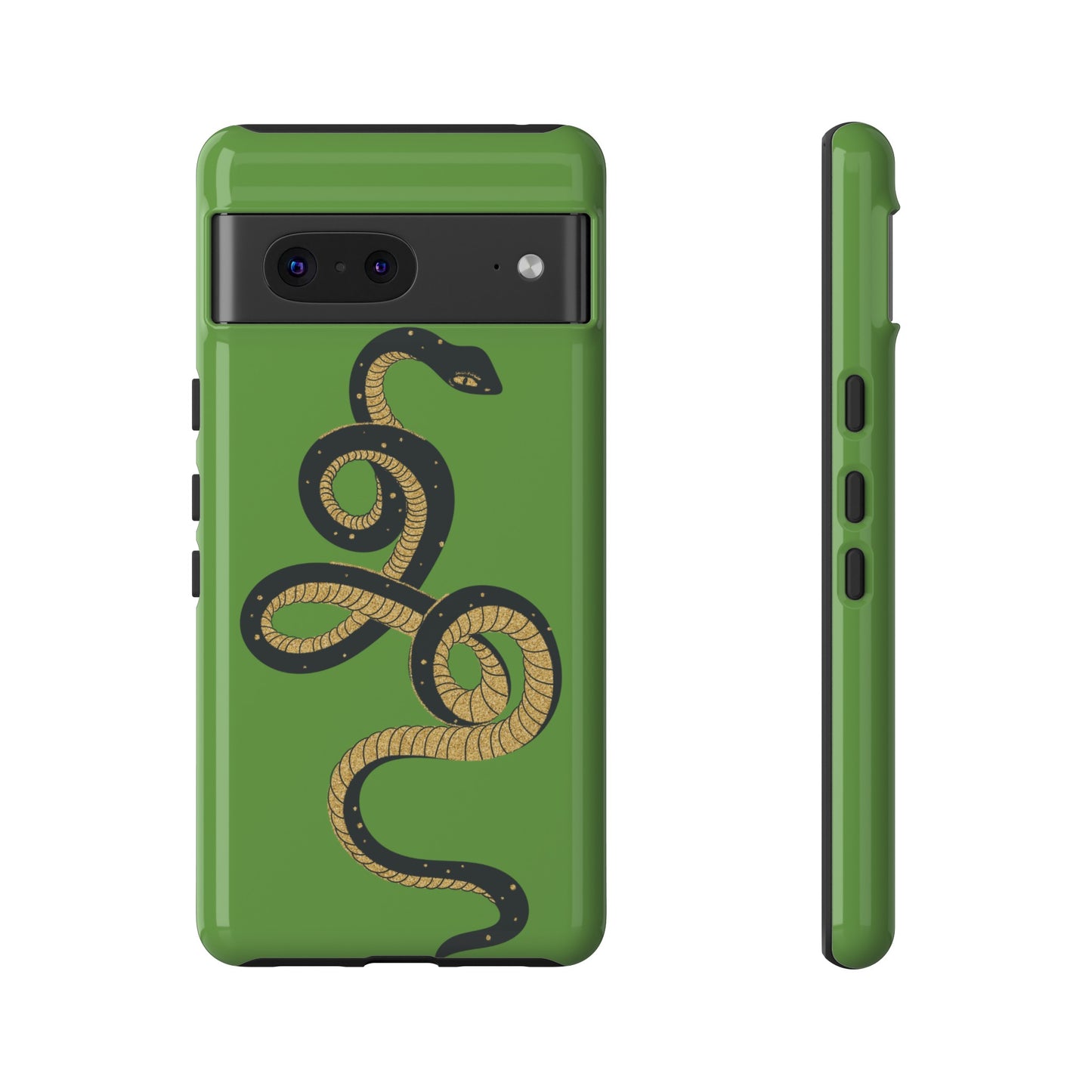 Mystic Serpent #1 · Tough Phone Cases (Light Green)