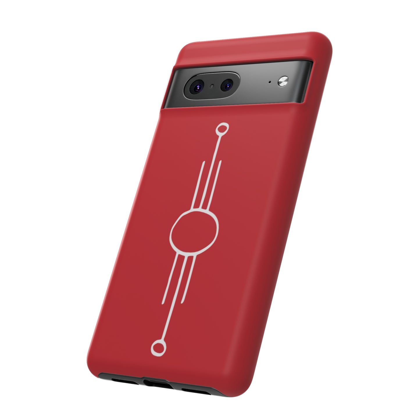 Alignment #1 · Tough Case (Dark Red)