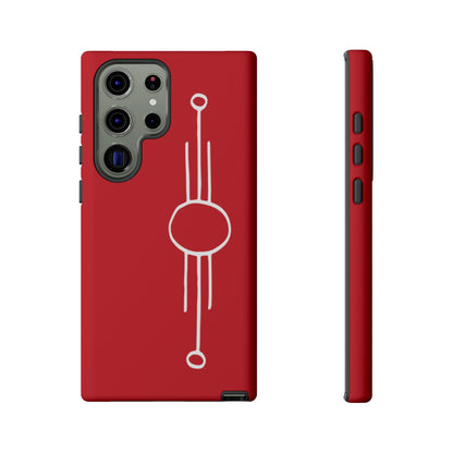 Alignment #1 · Tough Case (Dark Red)