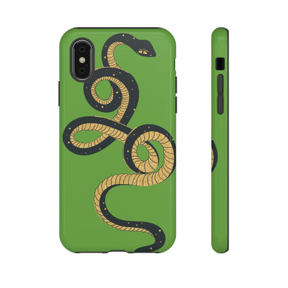 Mystic Serpent #1 · Tough Phone Cases (Light Green)