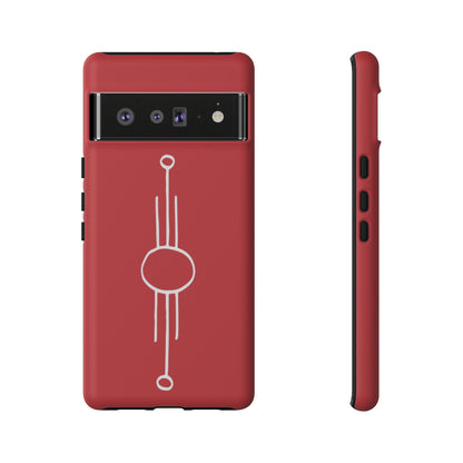 Alignment #1 · Tough Case (Dark Red)