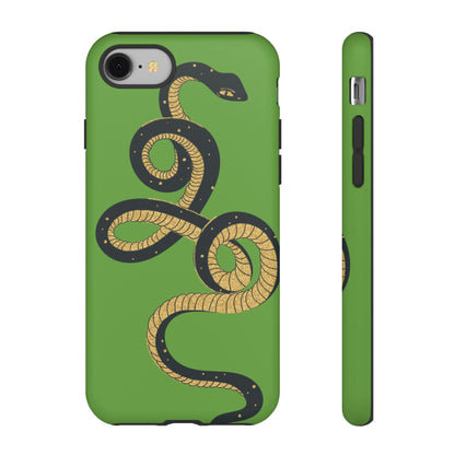 Mystic Serpent #1 · Tough Phone Cases (Light Green)