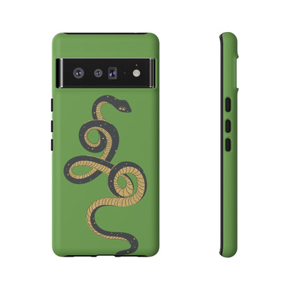 Mystic Serpent #1 · Tough Phone Cases (Light Green)