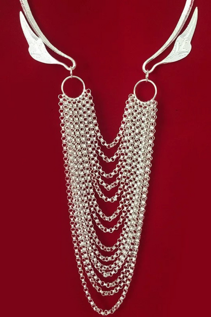 New Ethnic Style Miao Silver Necklace